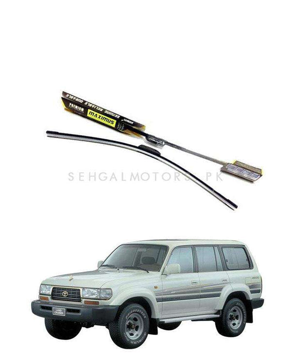 Toyota Land Cruiser Maximus Premium Silicone Wiper Blades - Model 1990-1998