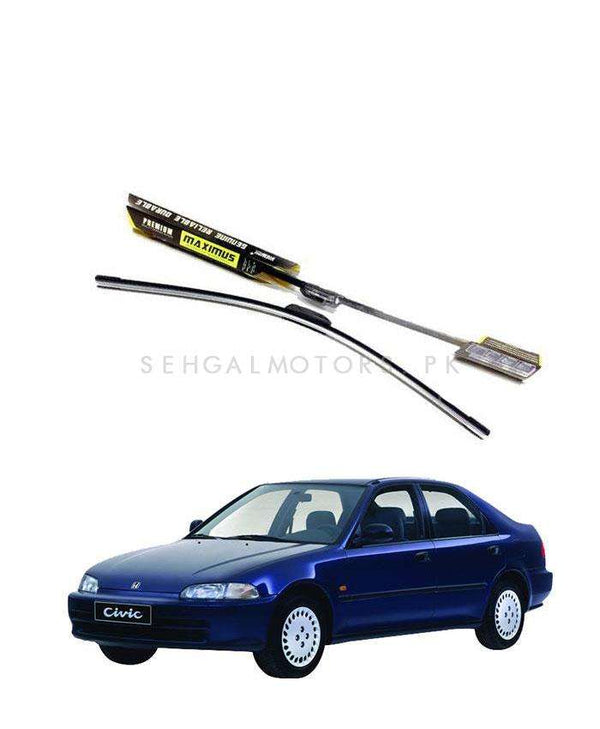Honda Civic Maximus Premium Silicone Wiper Blades - Model 1992-1995