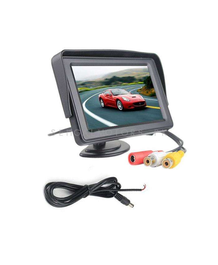 TFT Security Small LCD Audio Video Display For Car Dashboard 4 inches