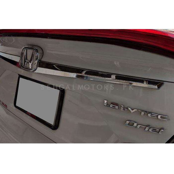 Honda Civic Back Rear Trunk Lid Chrome Garnish MA00919 - Model 2016-2021
