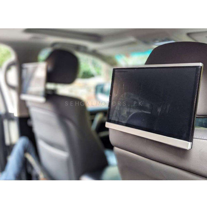 Universal Headrest Android LCD Silver 12.5 Inches - Pair