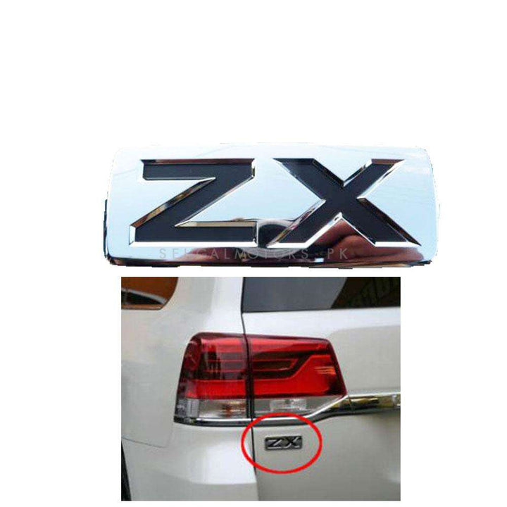 Toyota Land Cruiser ZX Monogram Logo Emblem Original- Each