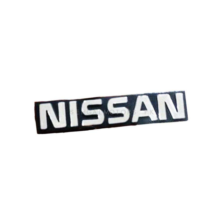 Nissan Monogram Black and Chrome