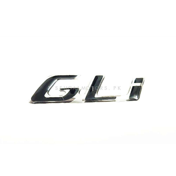 Toyota Corolla GLI Logo Black Sticker