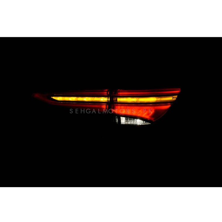 Toyota Fortuner Legender Sequential Back Lamps Light Red Pair - Model 2016-2021