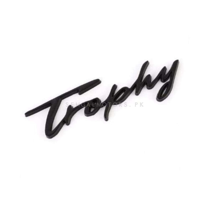 Trophy Emblem - Black