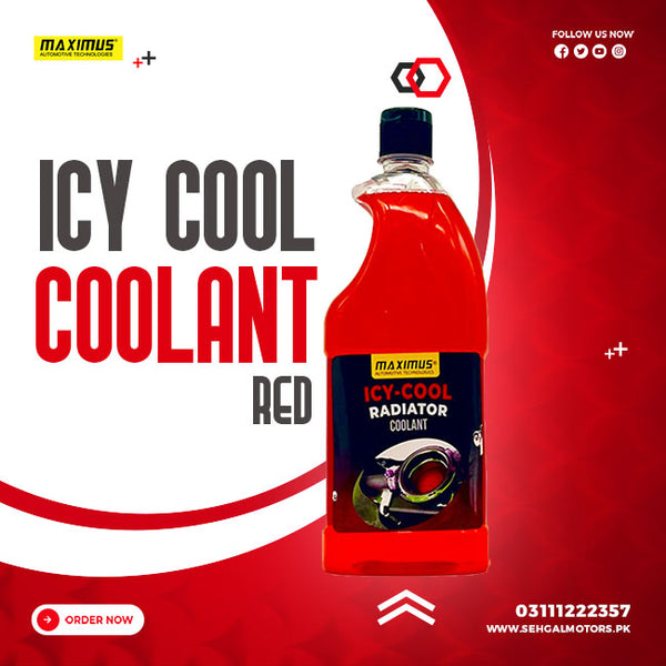 Maximus Ultimate Advance Formula ICY Cool Long Life Coolant Red - 1L