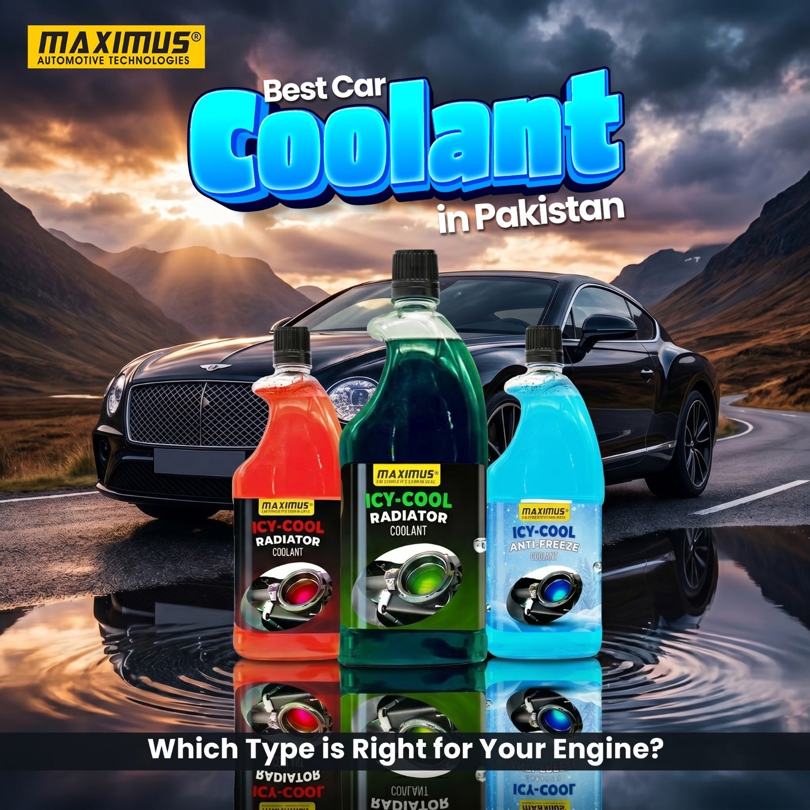 Best Car Coolant in Pakistan: Which Type is Right for Your Engine?