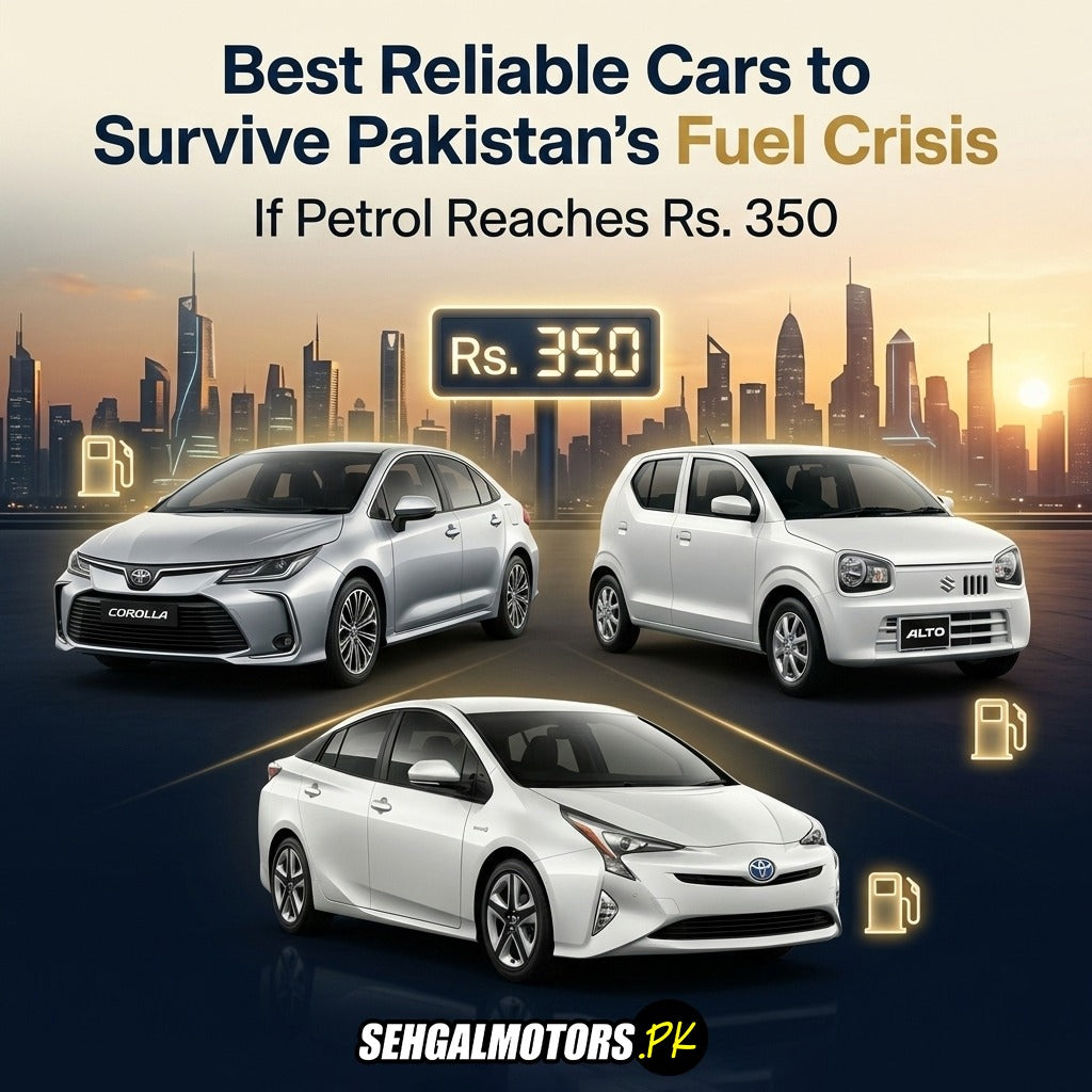 Best Reliable Cars to Survive Pakistan’s Fuel Crisis if Petrol Reaches Rs. 350