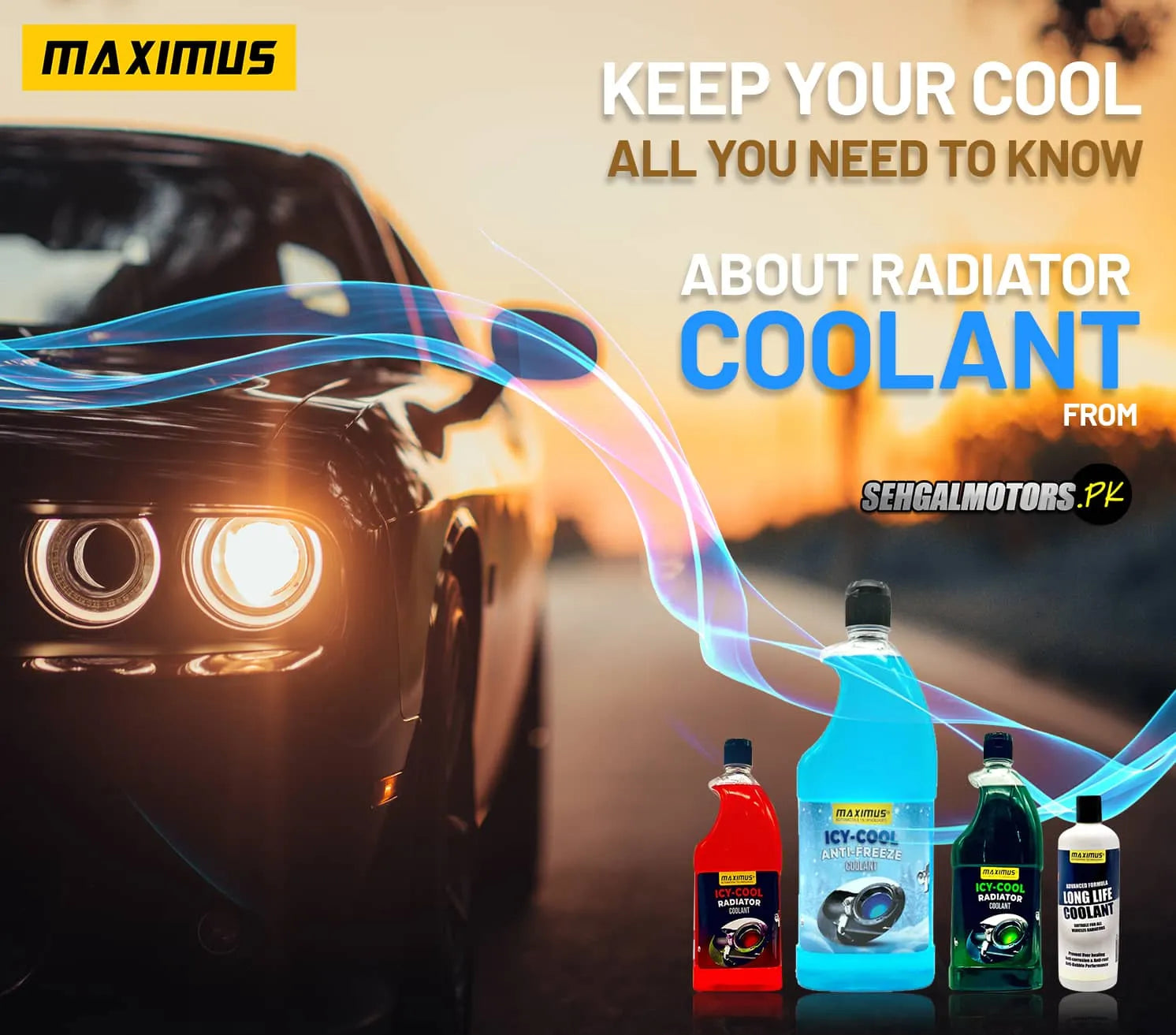 All You Need to Know About Radiator Coolant from Sehgal Motors