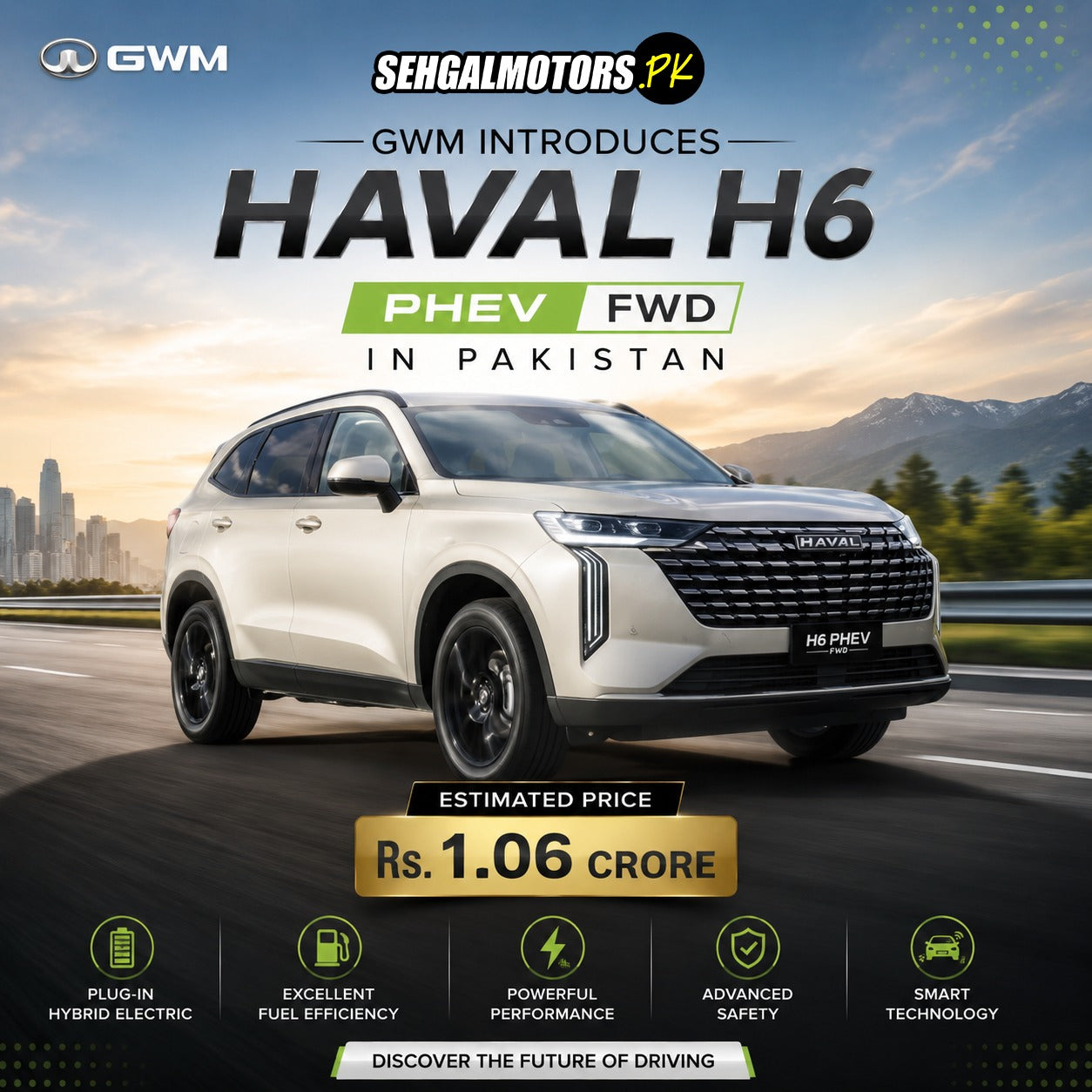 GWM Introduces Haval H6 PHEV FWD in Pakistan – Estimated Price, Specifications & Key Features