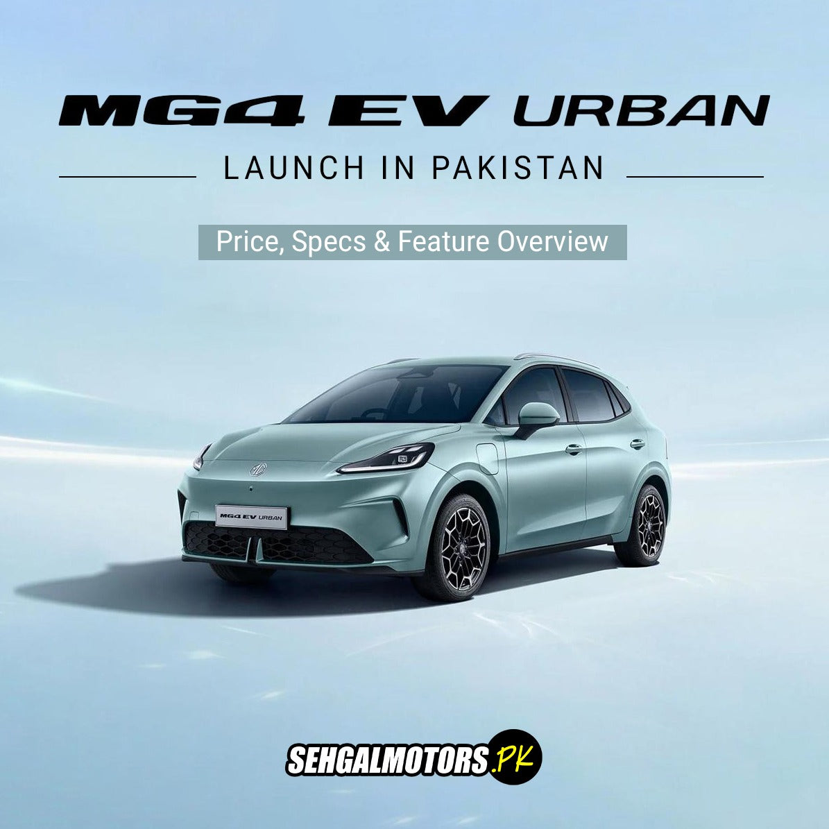 MG4 EV Urban Launch in Pakistan Price, Specs & Feature Overview 
