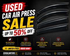 Used Car Air Press Sun Visors