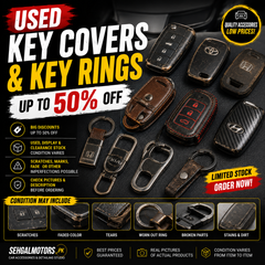 Used Key Cover And Key Rings