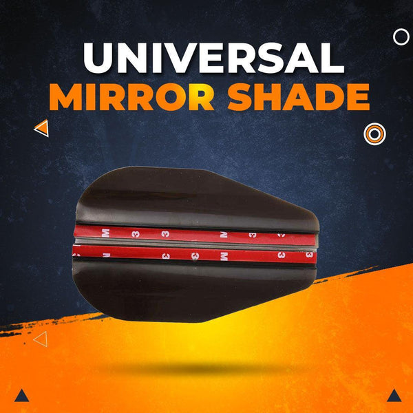 Universal Car Side Mirror Shade / Rain Protector Visor - Pair