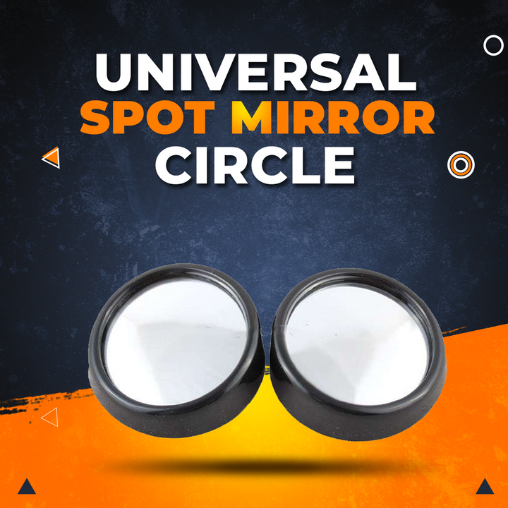 Universal Wide Angle Car Blind Spot Convex Side Mirror Circle