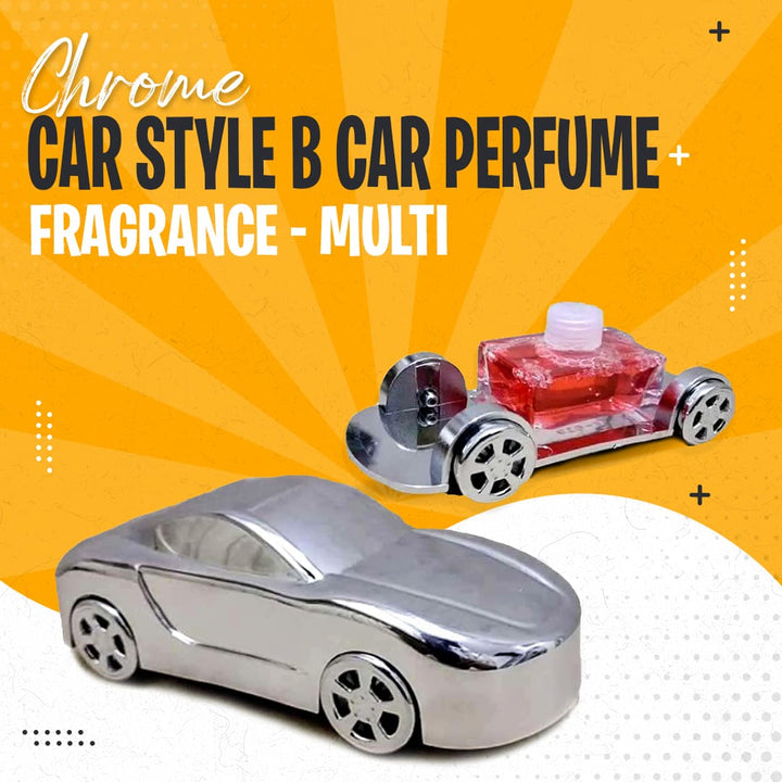 Chrome Car style B Car Perfume Fragrance - Multi