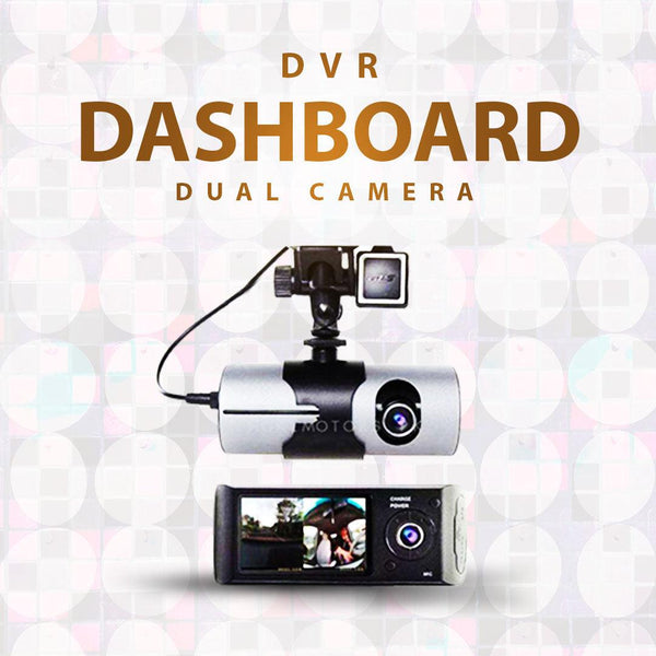 Dashboard DVR (Digital Video Recorder) Dual Camera HD