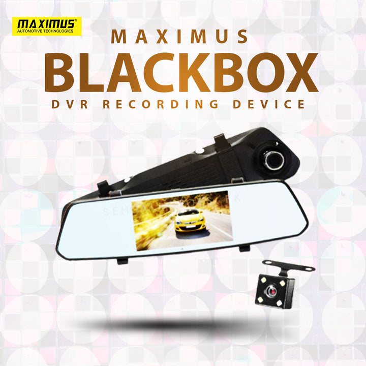 Maximus DVR Blackbox Video Recording Device V3 - 5 Inches