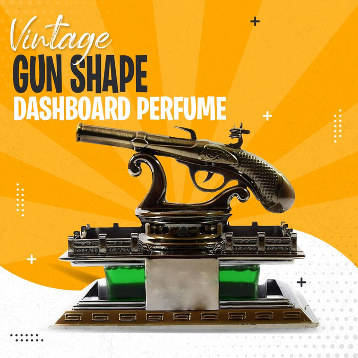 Vintage Gun Shape Dashboard Perfume S-506