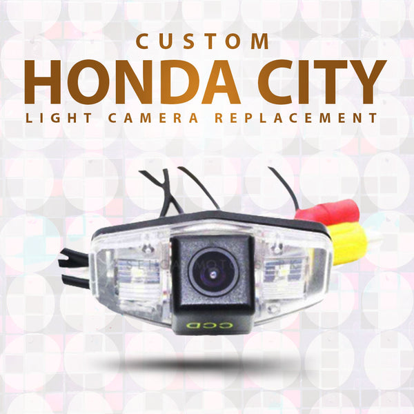 Honda City Custom Reverse Camera Light Replacement - Model 2008-2021