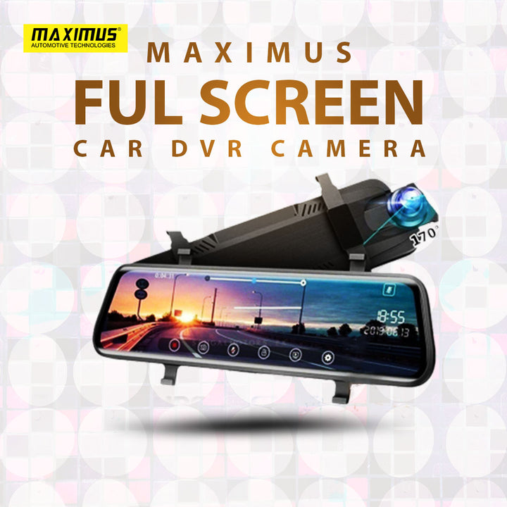 Maximus Full Screen Car DVR Camera