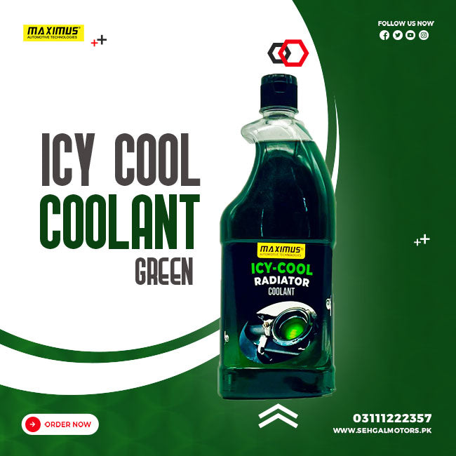 Maximus Ultimate Advance Formula ICY Cool Long Life Coolant Green - 1L