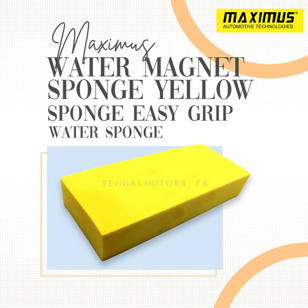 Water Magnet Sponge Yellow