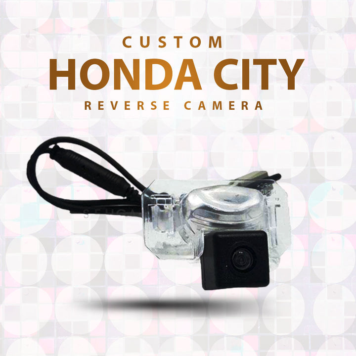 Honda City Custom Reverse Camera - Model 2008-2021