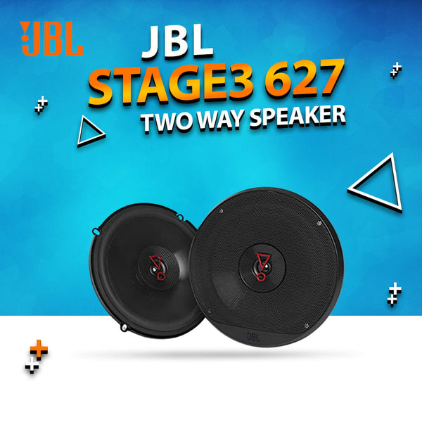 JBL Stage3 627 2 Way Coaxial Car Audio Speakers 6.5 Inches - 225W