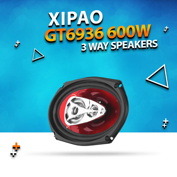 Xipao 6" x 9" 3 Way Speakers 600W GT6936