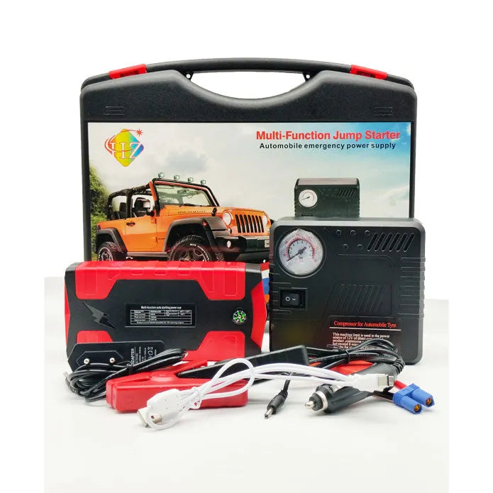 Maximus Jump Starter With Tire Air Compressor 4F High Power