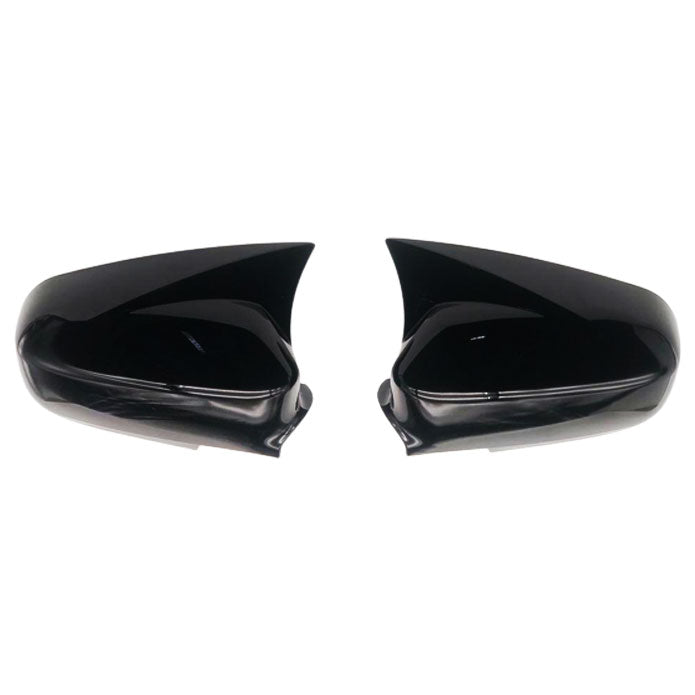 Honda Civic Side Mirror Cover Glossy Black Batman Style - Model 2004-2006