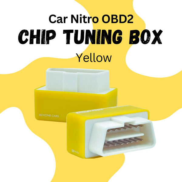 Car Nitro OBD2 Performance Chip Tuning Box Yellow