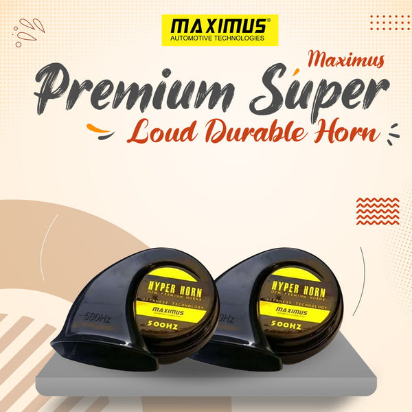 Maximus Premium Super Loud Durable Horn