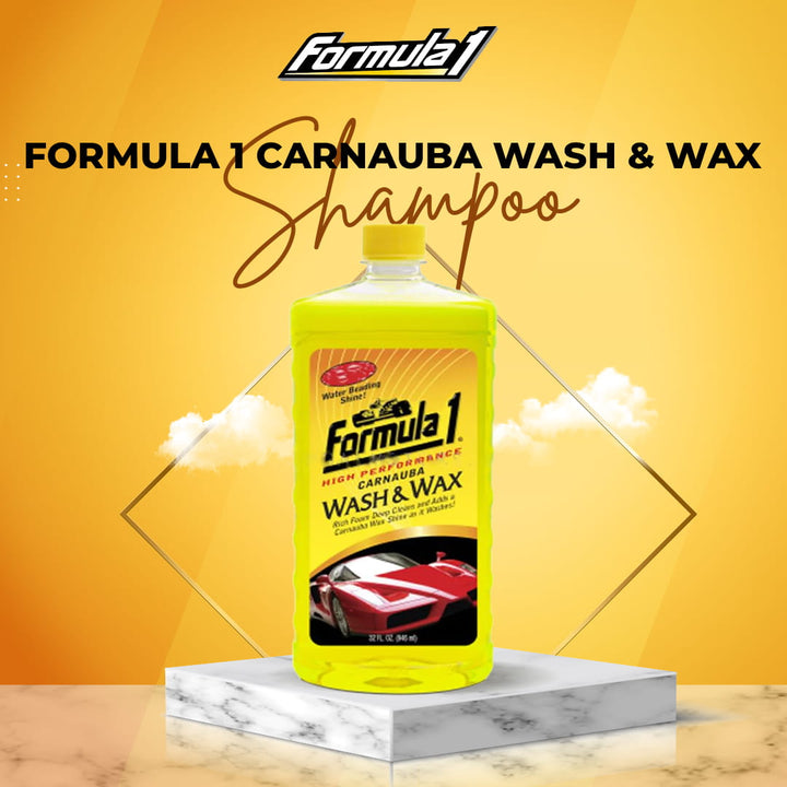 Formula 1 Carnauba Wash & Wax - 946 ML