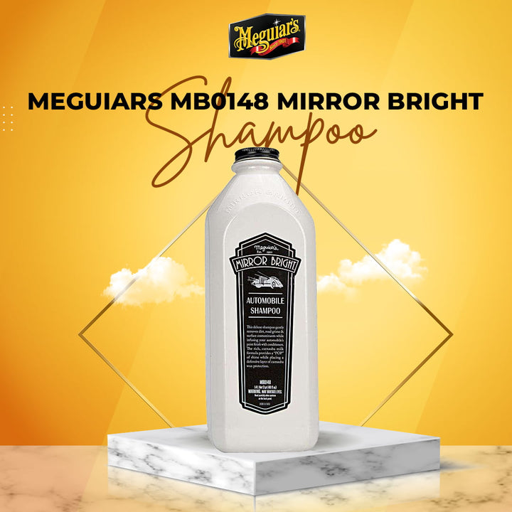 Meguiars MB0148 Mirror Bright Automobile Shampoo - 48 oz