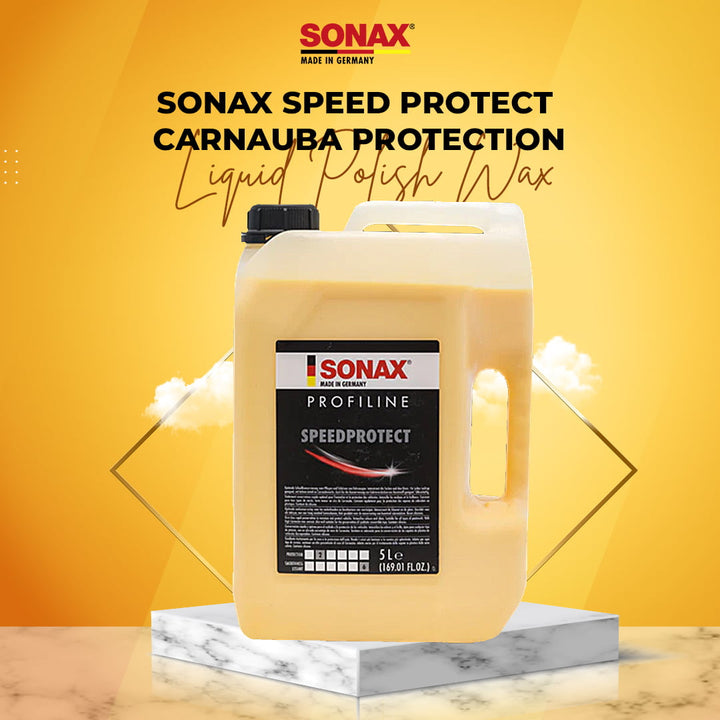 Sonax Speed Protect Carnauba Protection - 5LCar Hydrophobic Liquid Polish Wax