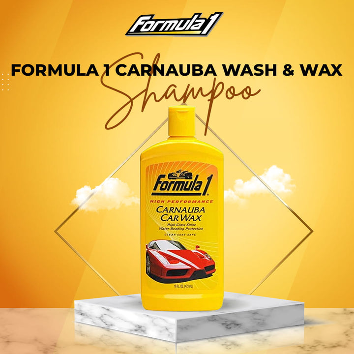 Formula 1 Carnauba Wash & Wax - 8 OZ