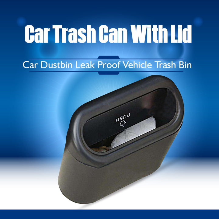 Car Trash Can With Lid