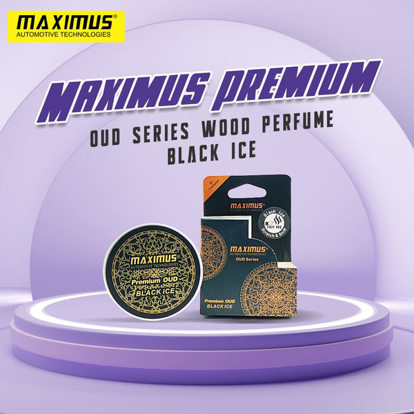 Maximus Premium Oud Series Wood Perfume - Black Ice