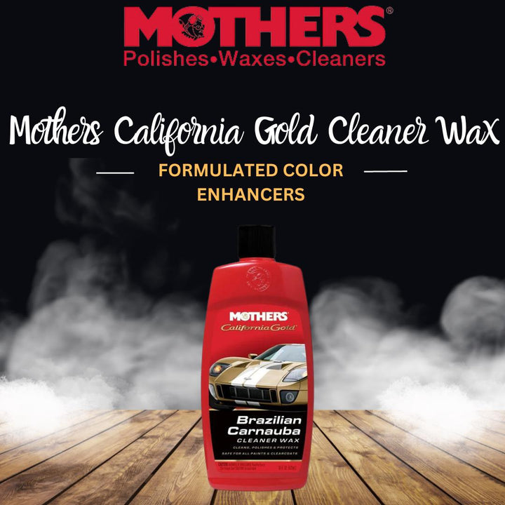 Mothers California Gold Cleaner Wax Liquid - 16oz
