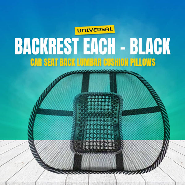 Universal Backrest Each - Black