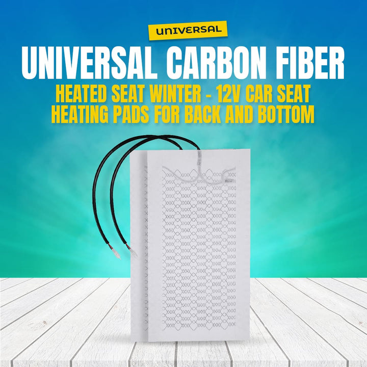 Universal Carbon Fiber Heated Seat Winter