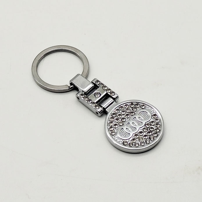 Audi Logo Keychain Diamond Style Keyring