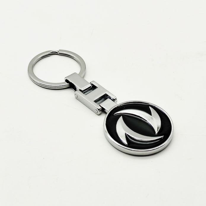 DFSK Logo Metal Keychain Keyring - Black