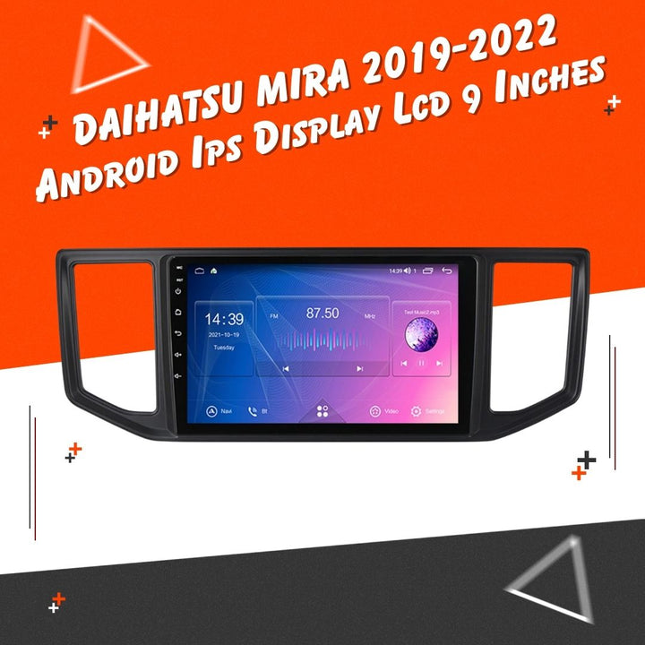 Dihatsu Mira Android LCD Black 9 inches - 2019-2024