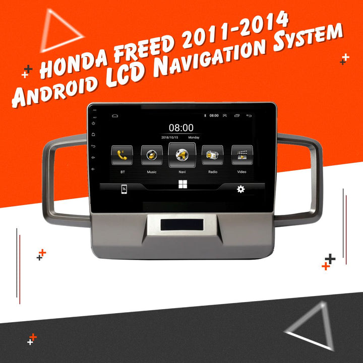 Honda Freed Android LCD Grey 10 Inches - Model 2011-2014