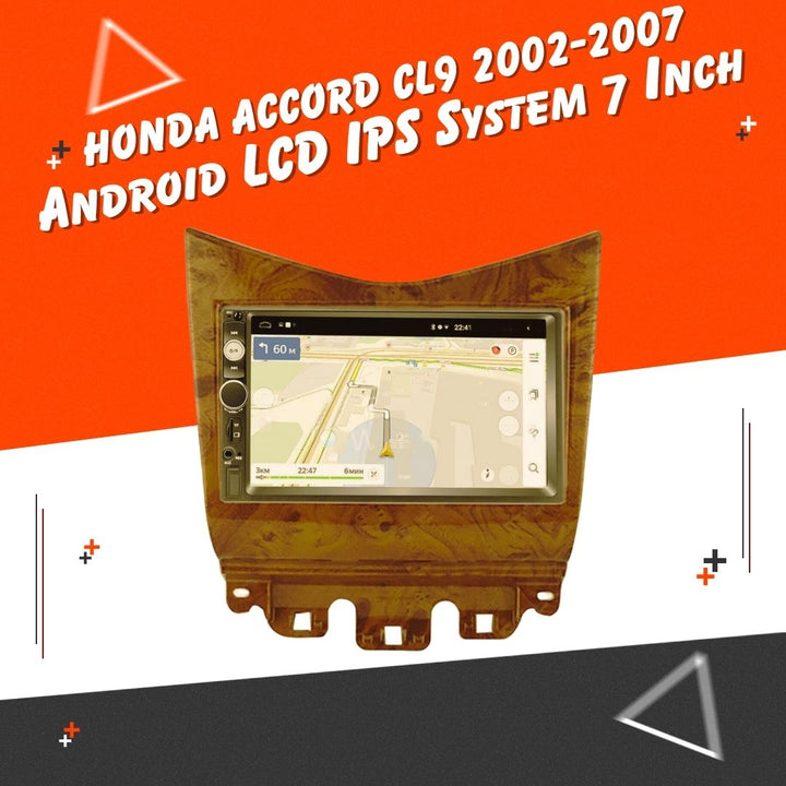 Honda Accord CL9 Android LCD Brown 10 Inches - Model 2002-2007