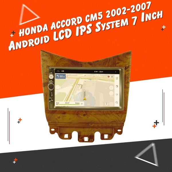 Honda Accord CM5 Android LCD Brown 10 Inches